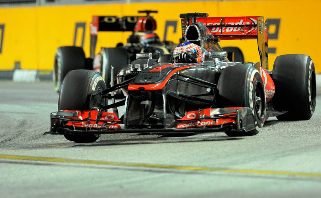 Formel-1-Nachtrennen in Singapur – Jenson Button