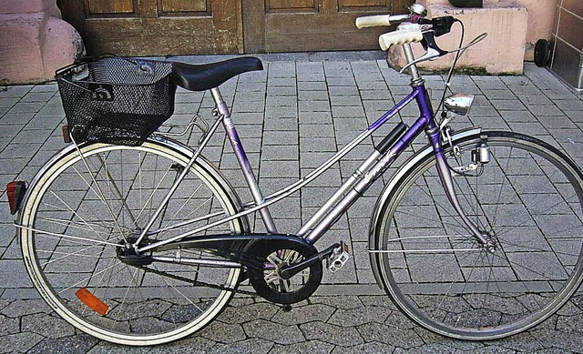 Fahrrad  eines Diebs beim Busbahnhof  | Foto: Bild honorarfrei