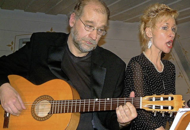 Andreas und Barbara Wldele lassen die...s Shtetl musikalisch wieder aufleben.   | Foto: Archivfoto: Roswitha Frey