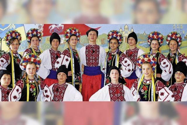 Ukrainische Tanz- und Folkloregruppe „Tschervona Ruta“ in Buchenbach