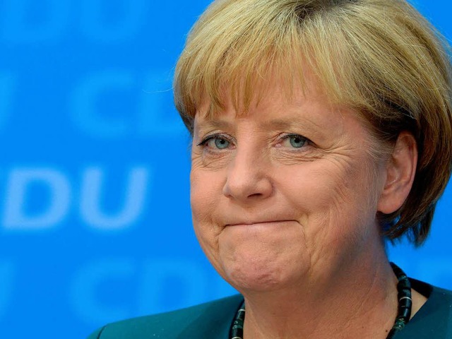 Angela Merkel &#8211; mit wem nimmt sie Koalitionsverhandlungen auf?  | Foto: dpa