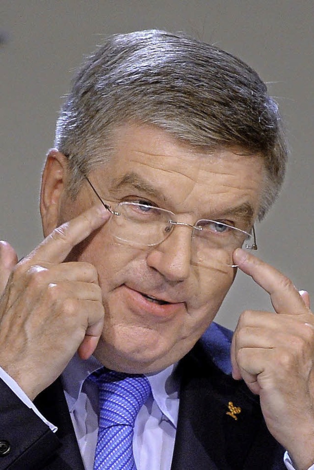 Der neu gewhlte IOC-Prsident Thomas Bach   | Foto: AFP