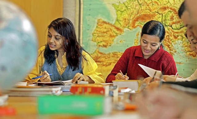 Deutsch als Fremdsprache hat sich zu e...#8211; auch im neuen Semesterprogramm.  | Foto: Factum/Weise