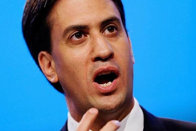 Labour-Chef Miliband bringt sich fr Wahl 2015 in Stellung