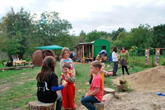 Burkheimer Rheinwald: Neuer Waldorf-Naturkindergarten erffnet