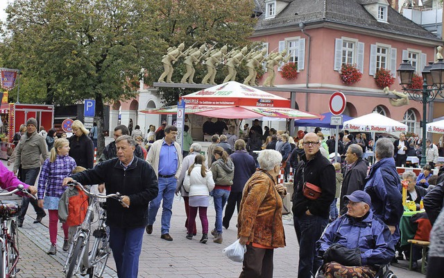 Ein Einkaufsbummel ist am Sonntag in Schopfheims Innenstadt wieder mglich.  | Foto: H. JaCob