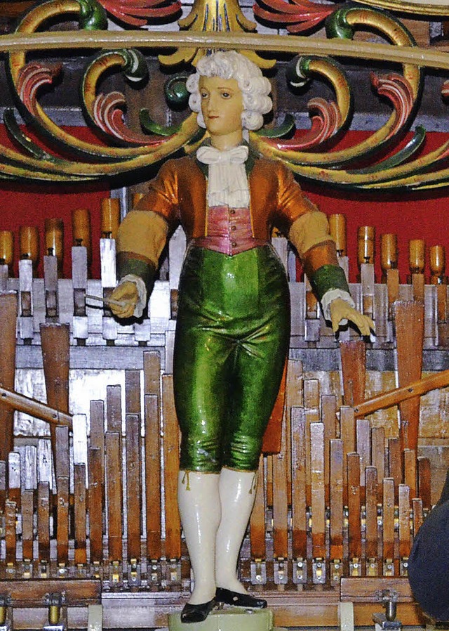 Detail einer Gavioli-Orgel im Gewlbekeller des Elztalmuseums   | Foto: Nikolaus Bayer
