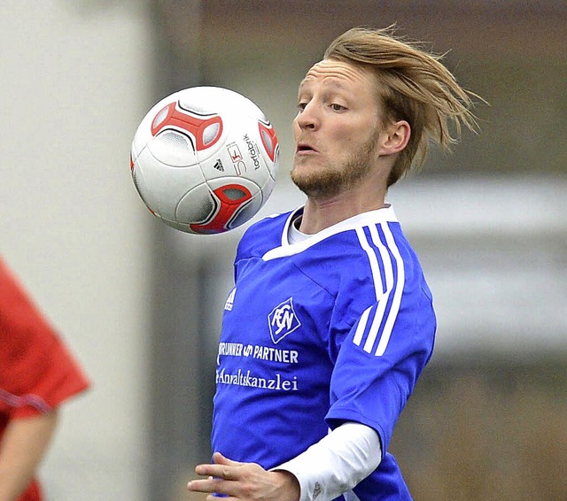 Antreiber und Ballschlepper: Der Neust...;, sagt FCN-Trainer Andreas Ackermann.  | Foto: patrick Seeger