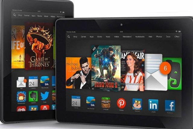 Amazon schickt neues Tablet Kindle Fire ins Rennen