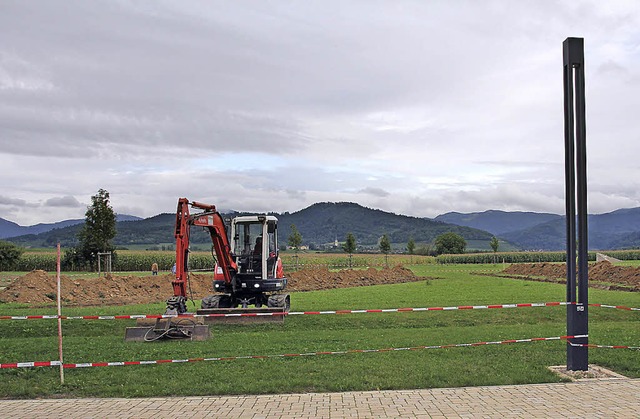 Der Rmerspielplatz bei der Villa arti...Die Einweihung soll im Frhjahr sein.   | Foto: sabine model