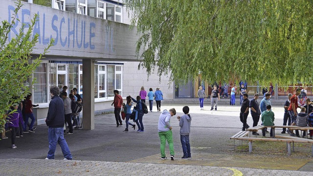 Der neue Schulverbund zwischen Realsch...n Lffingen macht groe Fortschritte.   | Foto: Martin Wunderle