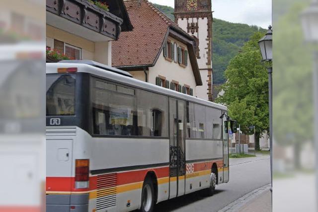 Letztmals Kandelbus von Waldkirch