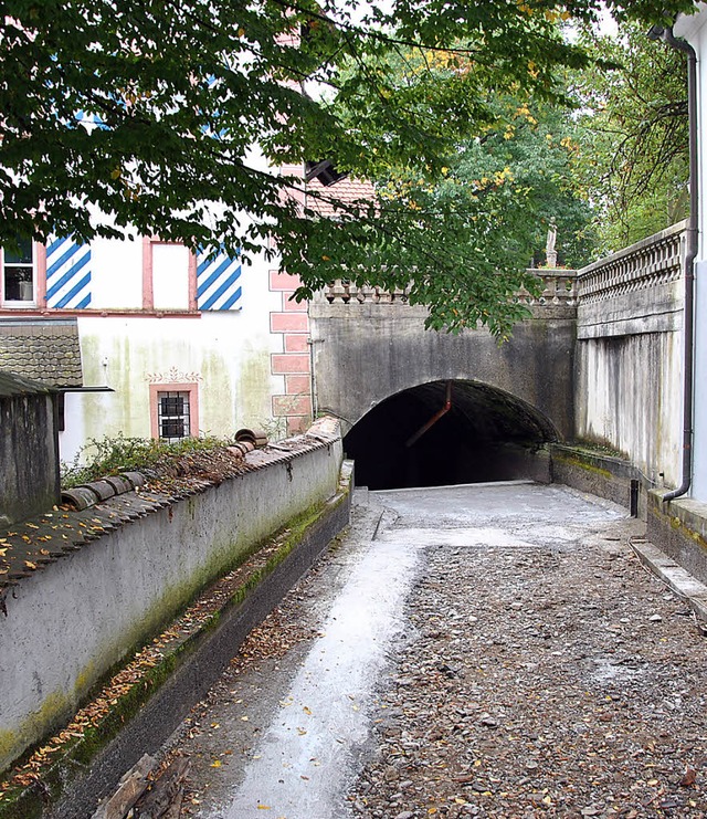 Alle Lecks im Gewerbekanal wurden abge...ag an soll das Wasser wieder flieen.   | Foto: Ralph Fautz