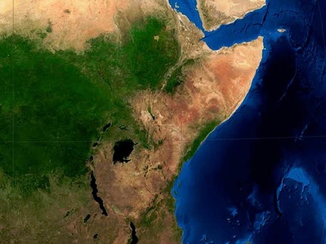 Das Horn von Afrika liegt zwischen dem Golf von Aden und dem Indischen Ozean.  | Foto: BZ