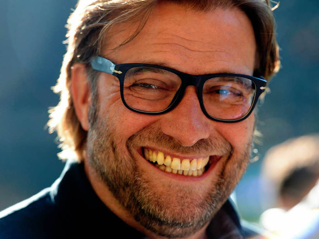 Jrgen Klopp hat gut Lachen.