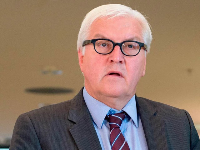 SPD-Fraktionschef Frank-Walter Steinmeier steht unter Plagiatsverdacht.  | Foto: Maurizio Gambarini