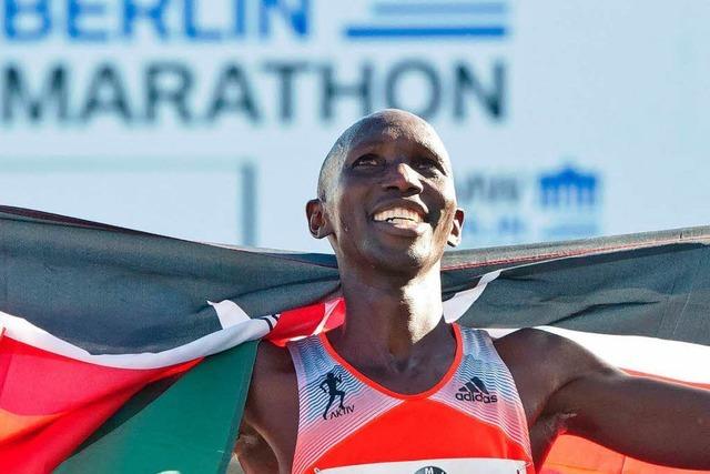 Fotos: Kenianer Kipsang luft Weltrekord beim Berlin-Marathon