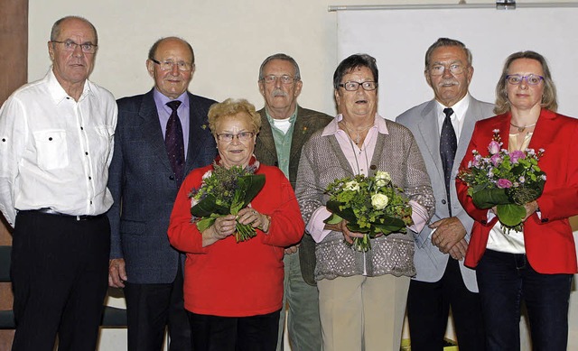 Ehrungen: Vorsitzender Heinz Wlde,  H...lfred Kopp und  Manuela Scheinhardt.    | Foto: heidi fssel