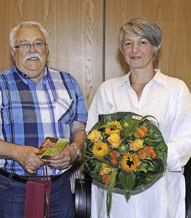 Fritz Zavrel kmmert sich ehrenamtlich...igler war als Sozialarbeiterin ttig.   | Foto: Mnch