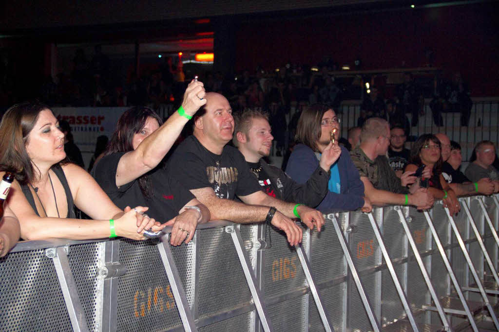 Drei Bands gaben alles bei der Rocknacht in Murg.