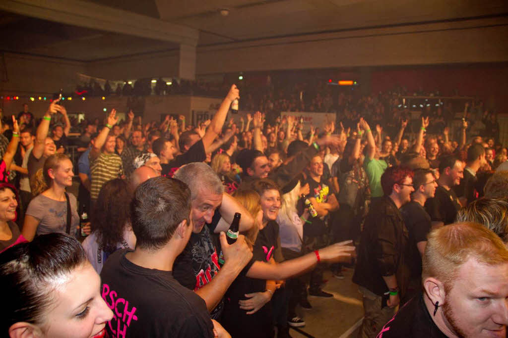 Drei Bands gaben alles bei der Rocknacht in Murg.