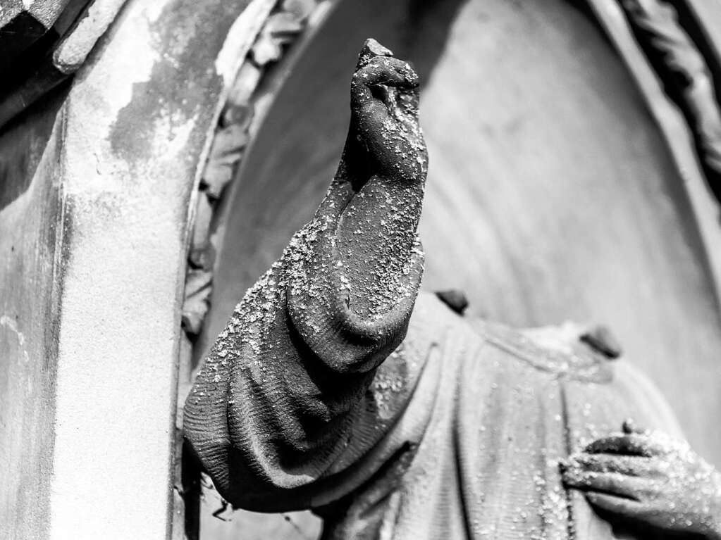 Der Alte Friedhof in Freiburg strahlt eine ganz besondere Atmosphre aus.