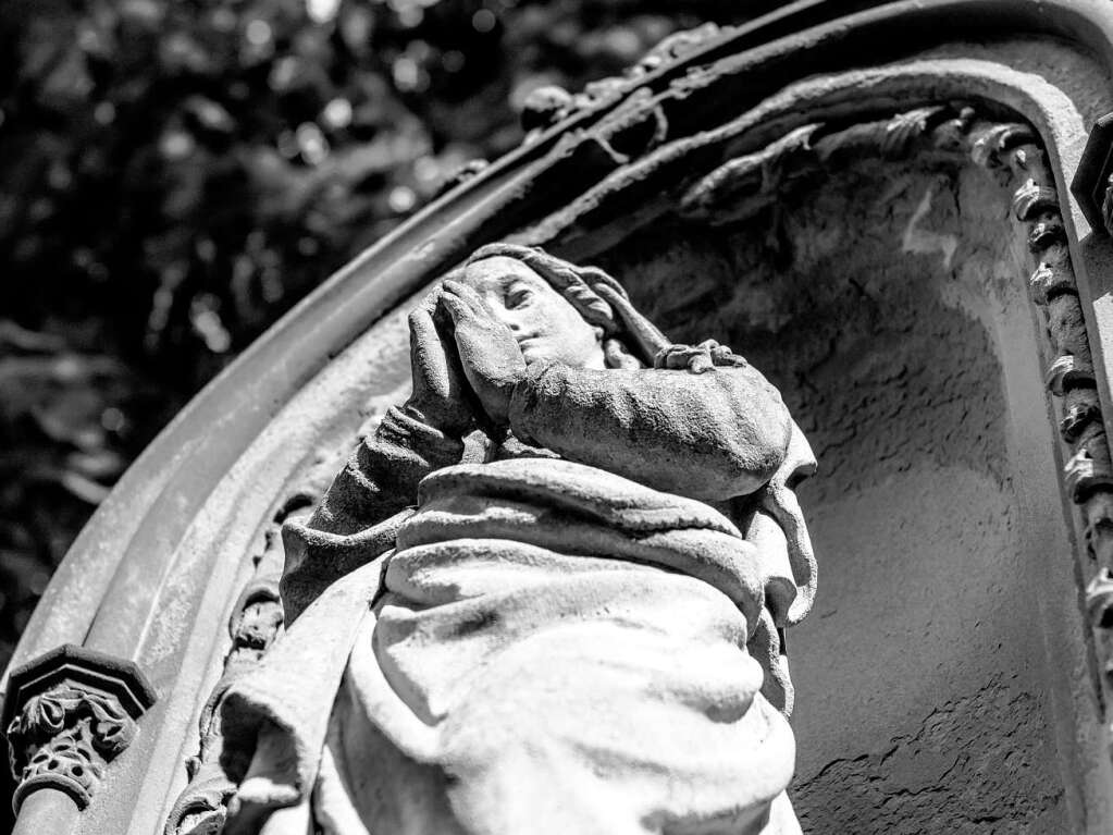 Der Alte Friedhof in Freiburg strahlt eine ganz besondere Atmosphre aus.