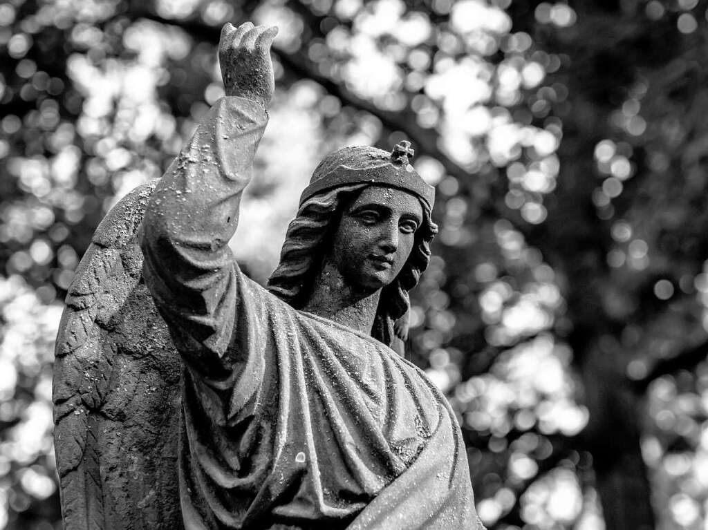 Der Alte Friedhof in Freiburg strahlt eine ganz besondere Atmosphre aus.