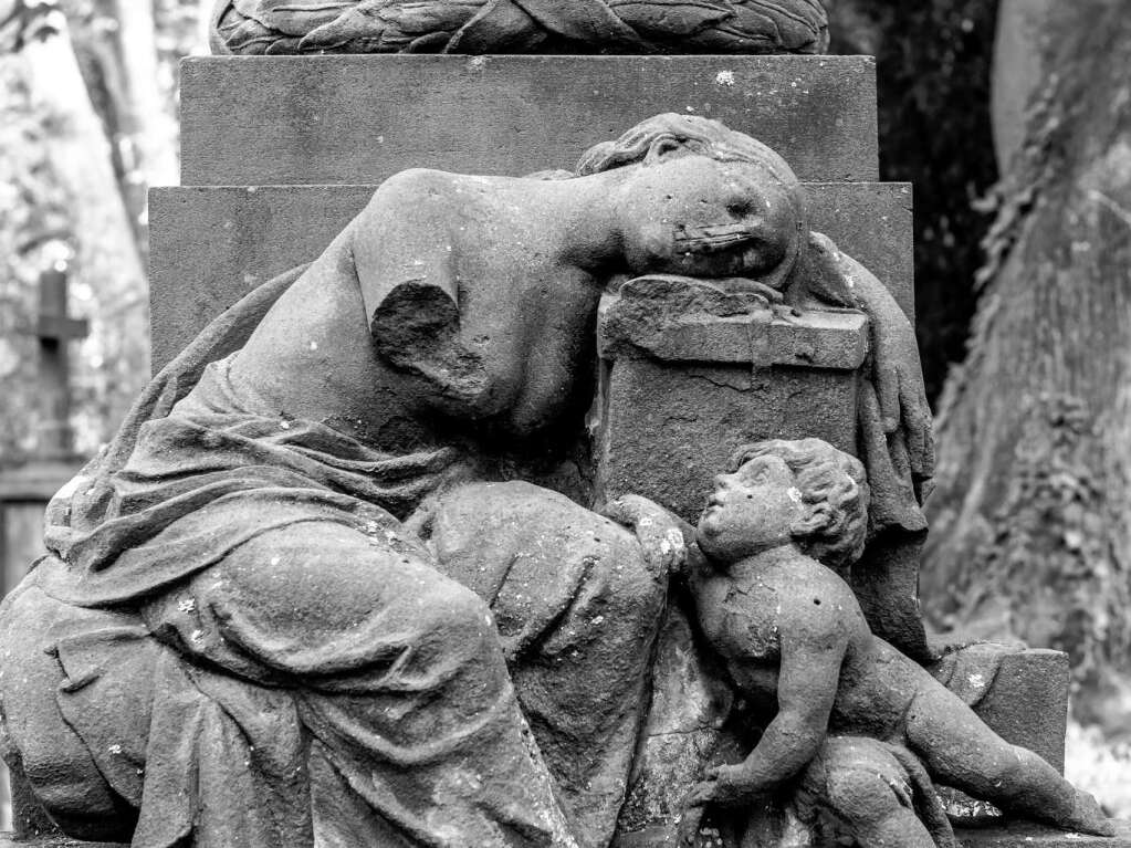 Der Alte Friedhof in Freiburg strahlt eine ganz besondere Atmosphre aus.