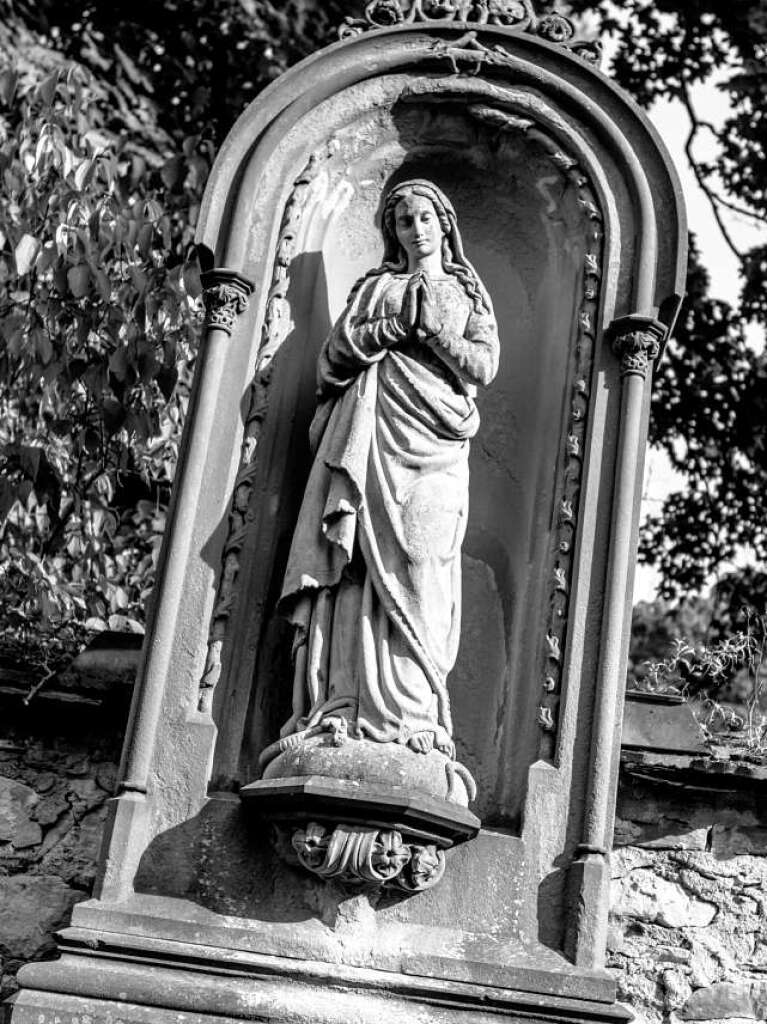 Der Alte Friedhof in Freiburg strahlt eine ganz besondere Atmosphre aus.