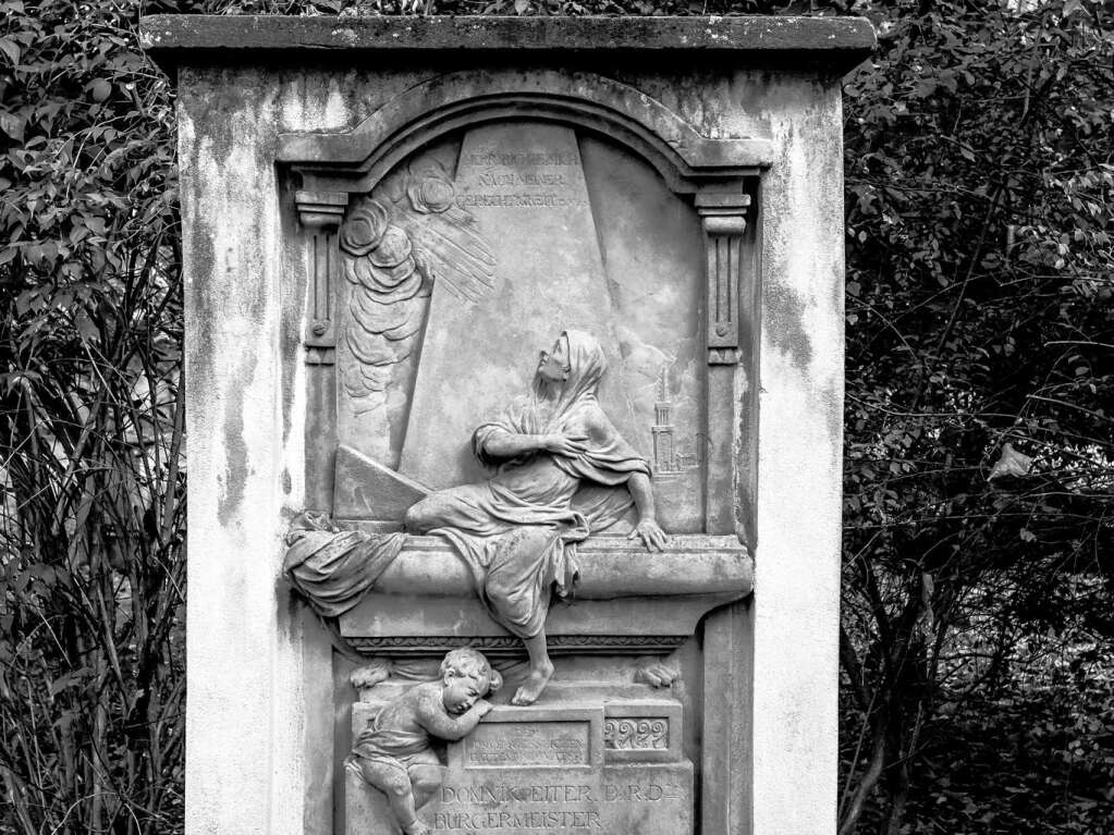 Der Alte Friedhof in Freiburg strahlt eine ganz besondere Atmosphre aus.