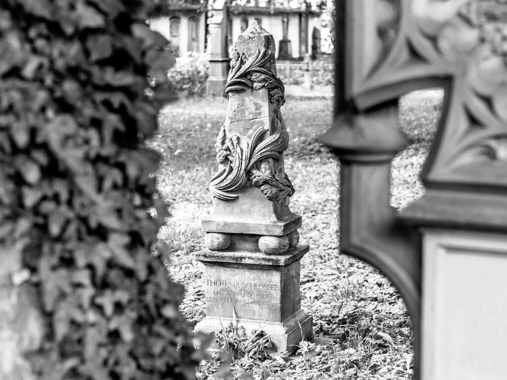 Der Alte Friedhof in Freiburg strahlt eine ganz besondere Atmosphre aus.