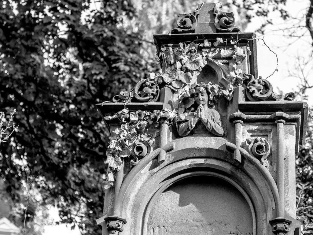 Der Alte Friedhof in Freiburg strahlt eine ganz besondere Atmosphre aus.