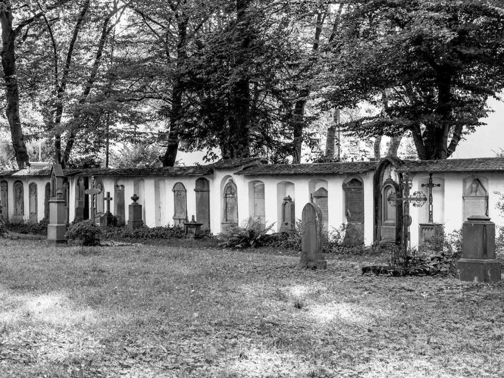 Der Alte Friedhof in Freiburg strahlt eine ganz besondere Atmosphre aus.