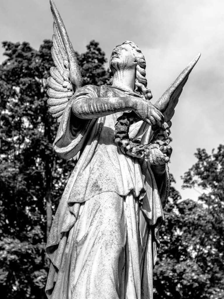 Der Alte Friedhof in Freiburg strahlt eine ganz besondere Atmosphre aus.