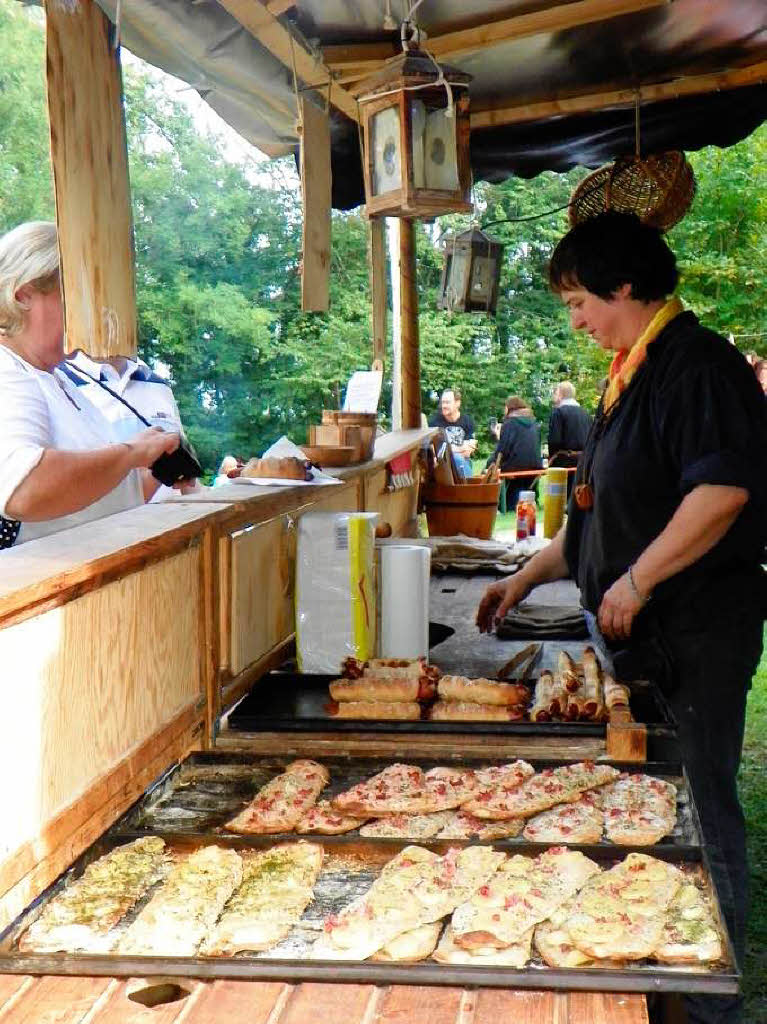 Mittelalterspektakel auf Schloss Hohenlupfen: Ein Ritter kehrt heim.