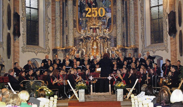 Das Festkonzert zum Jubilum  der St. Gallus-Kirche in Hofweier.   | Foto: Renate Tebbel