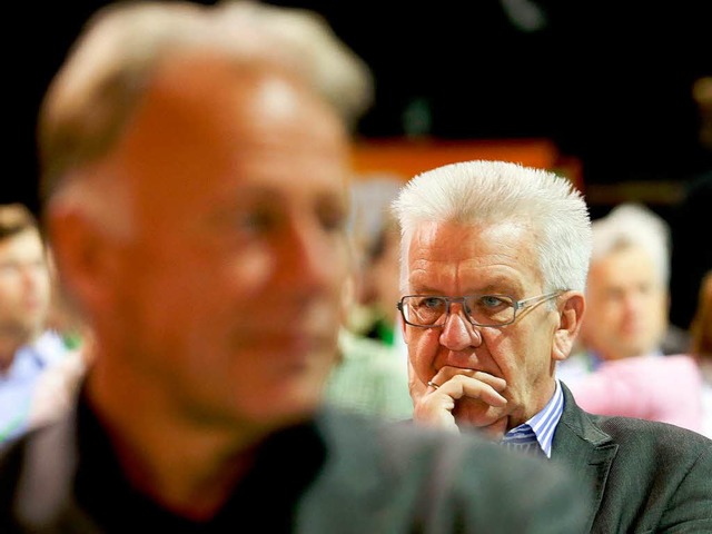 Linker gegen Realo: Trittin gegen Kretschmann  | Foto: dpa