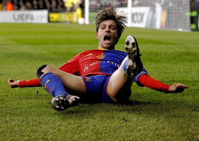 Valentin Stocker vom FC Basel: &#8222;Wir wollen punkten.&#8220;  | Foto: AFP