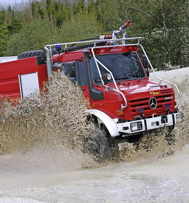 So  knnte auch das  gelndegngige   ...zeug der Kirchzartener Wehr aussehen.   | Foto: Feuerwehr