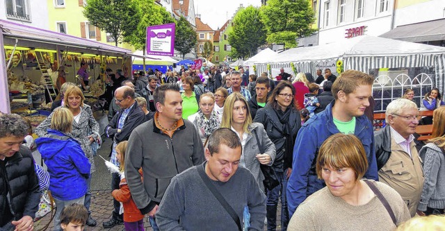 Schlendern auf der Karlstrae: Das Her...nd einem bunten Programm. Bild: Archiv  | Foto: Bild honorarfrei