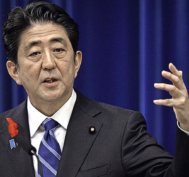 Shinzo Abe   | Foto: dpa