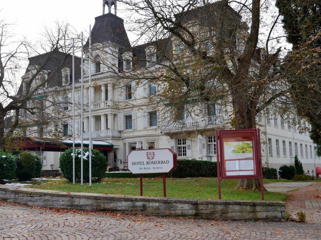 Das Hotel Rmerbad in Badenweiler  | Foto: sigrid umiger