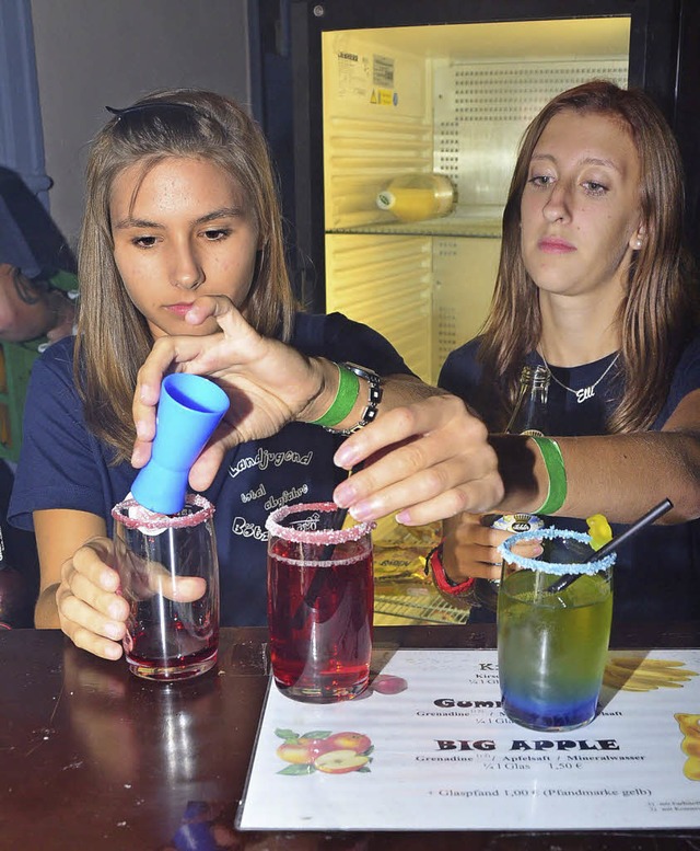 Die  bunte Welt  alkoholfreier Cocktai...Fokus des  ersten Rmminger Girlsday.   | Foto: Archivbild: Frietsch