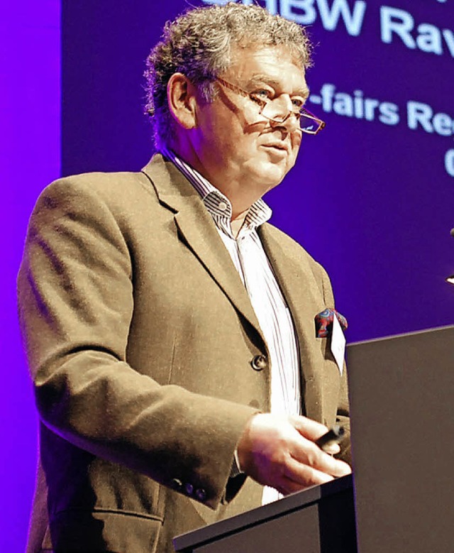 Professor Stefan Luppold aus Ravensbur...sellschaften des Landes in Offenburg.   | Foto: G. Siefke