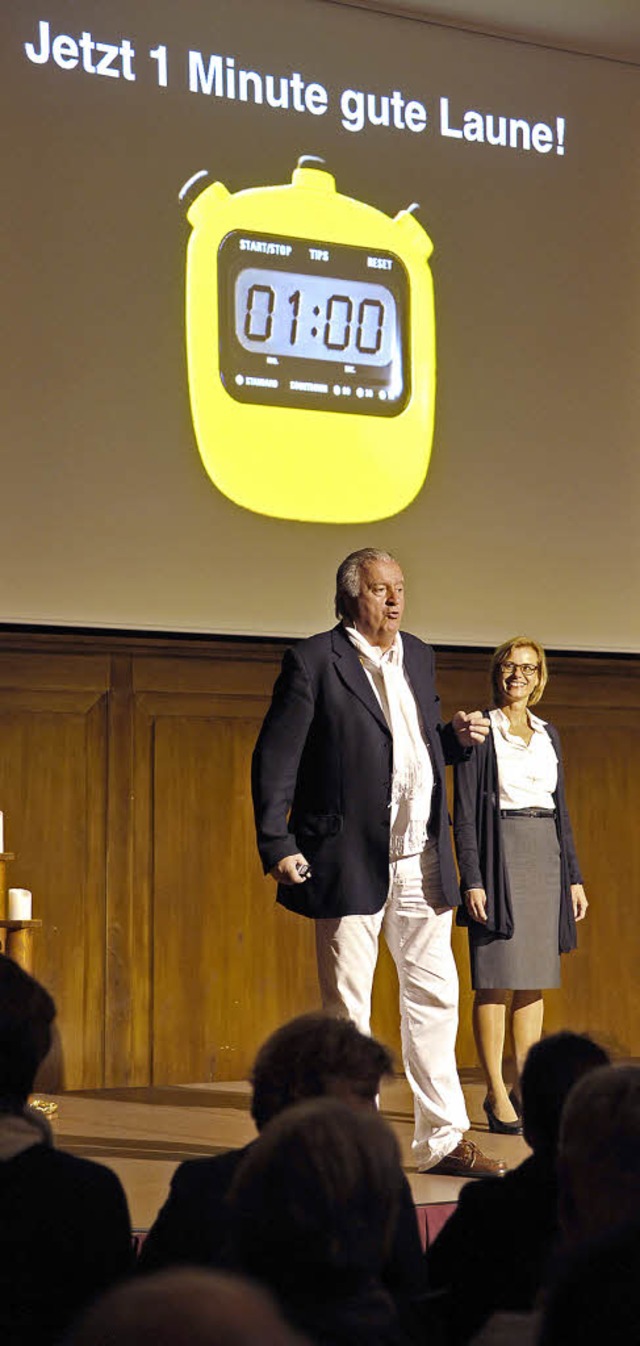 Verbreitete am Mittwoch mehr als eine ...e gute Laune im Ballsaal: Helmut Fuchs  | Foto: B. Rein