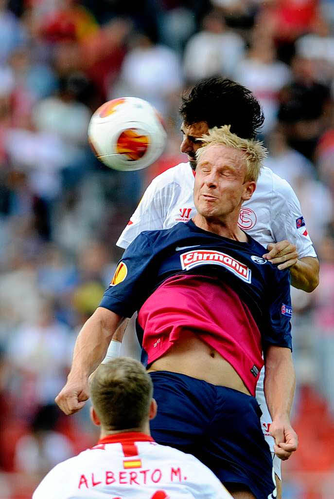 Der SC Freiburg verliert das Auswrtsspiel gegen den FC Sevilla.