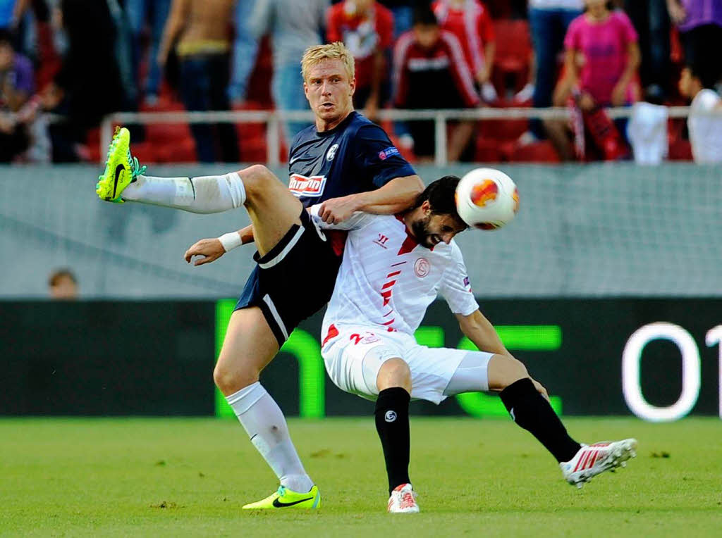 Der SC Freiburg verliert das Auswrtsspiel gegen den FC Sevilla.