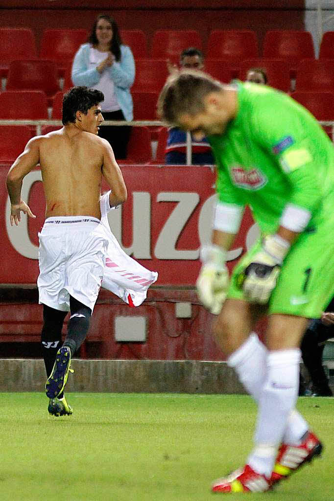 Der SC Freiburg verliert das Auswrtsspiel gegen den FC Sevilla.