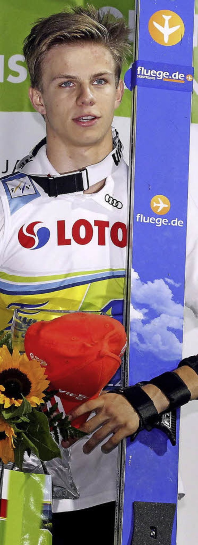 Skispringer Andreas Wellinger (Foto) i...nd damit Nachfolger von Andreas Wank.   | Foto: dpa